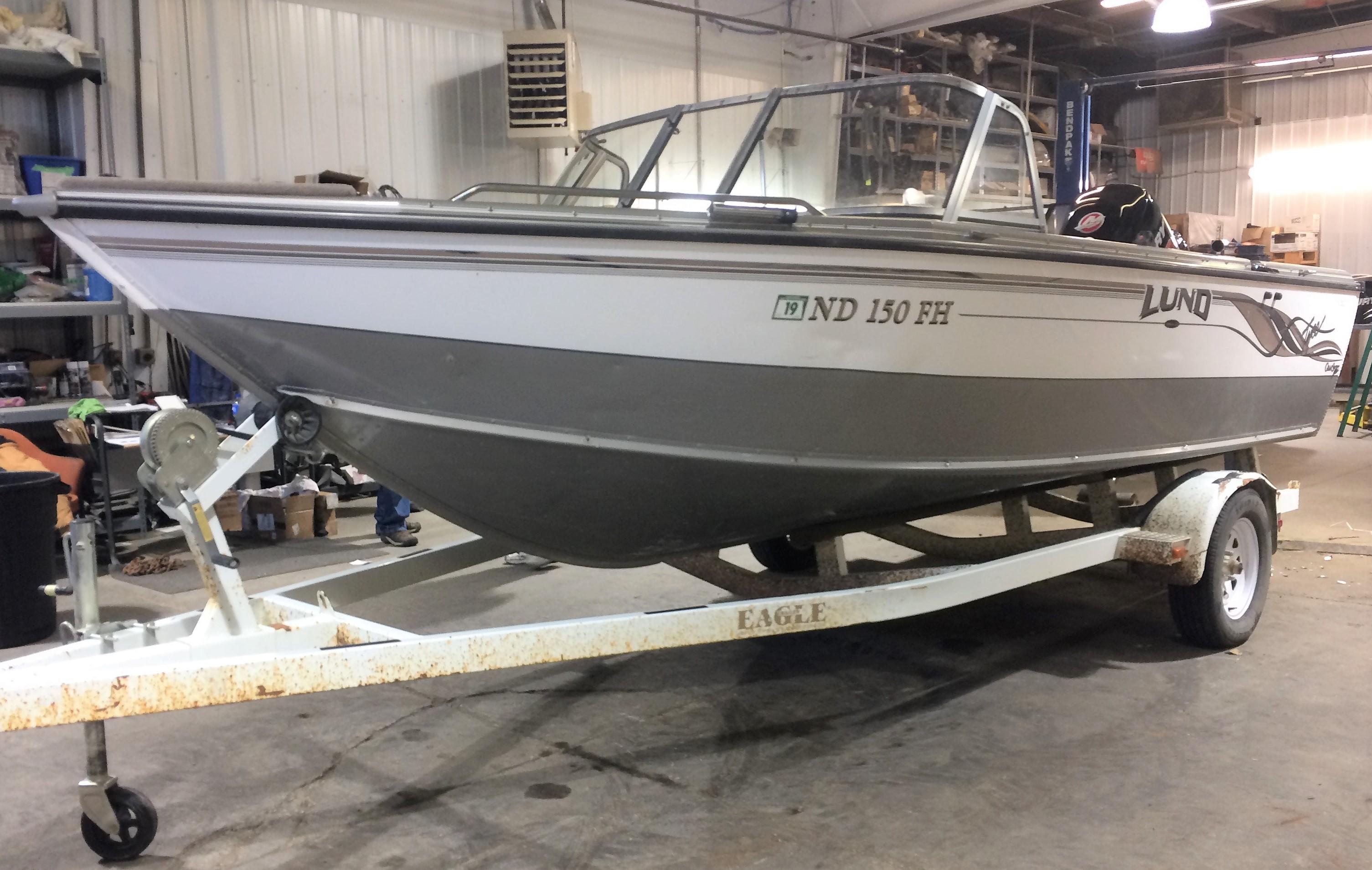 2000 lund 1850 tyee gran sport, minot united states