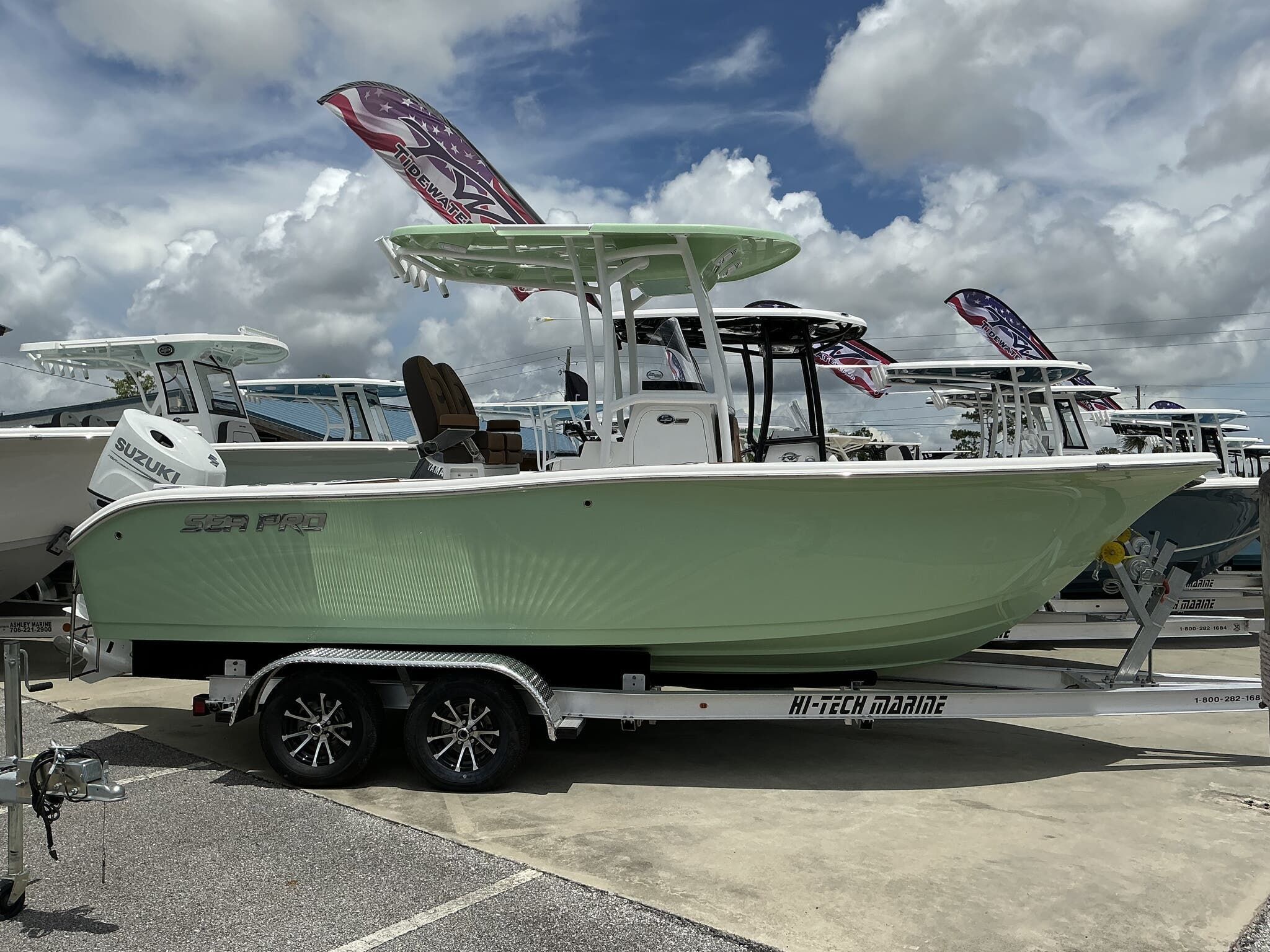 Sea Pro 222 Zipwake included