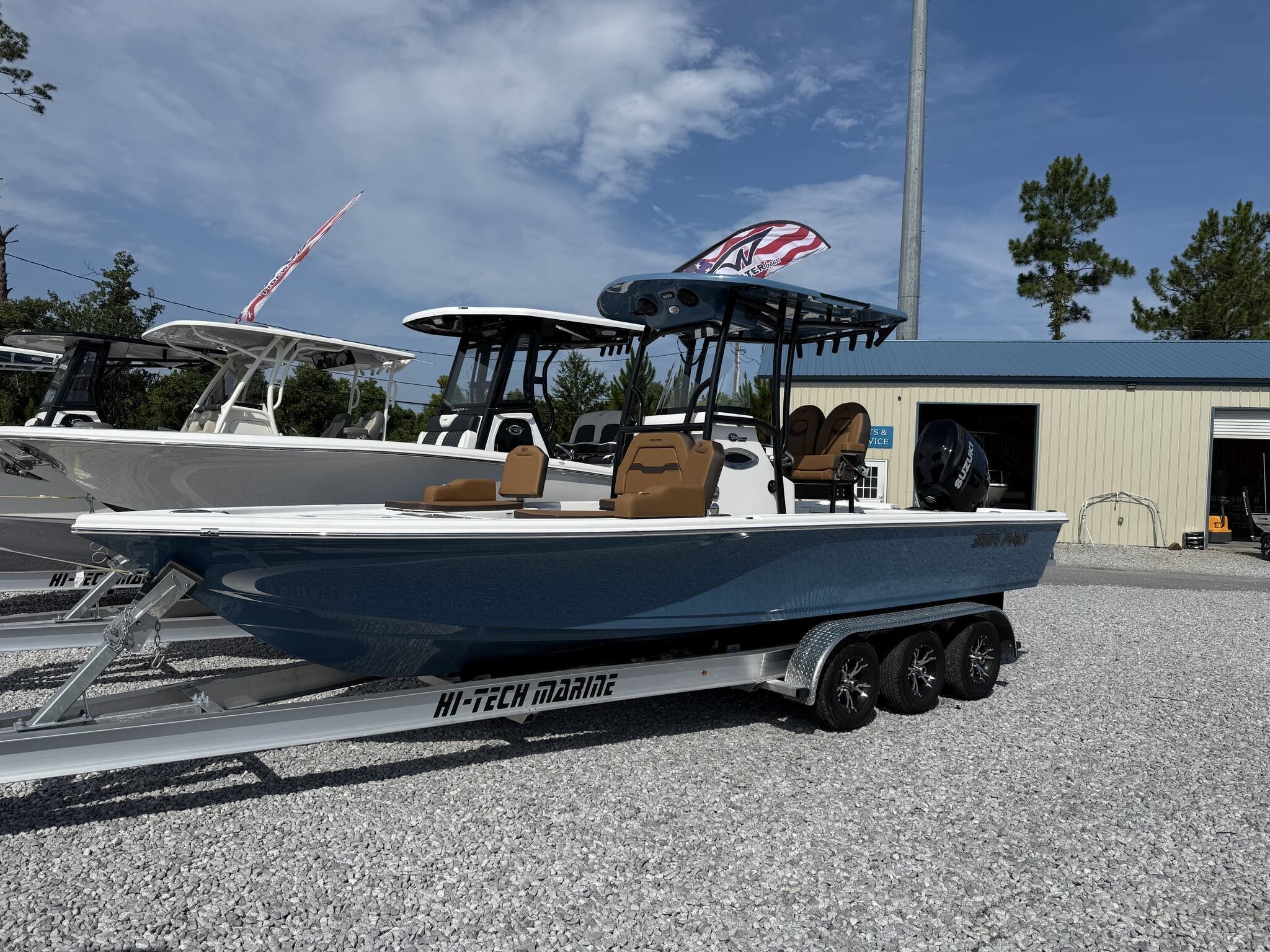 Sea Pro 250 Bay WITH ZIP WAKE TABS