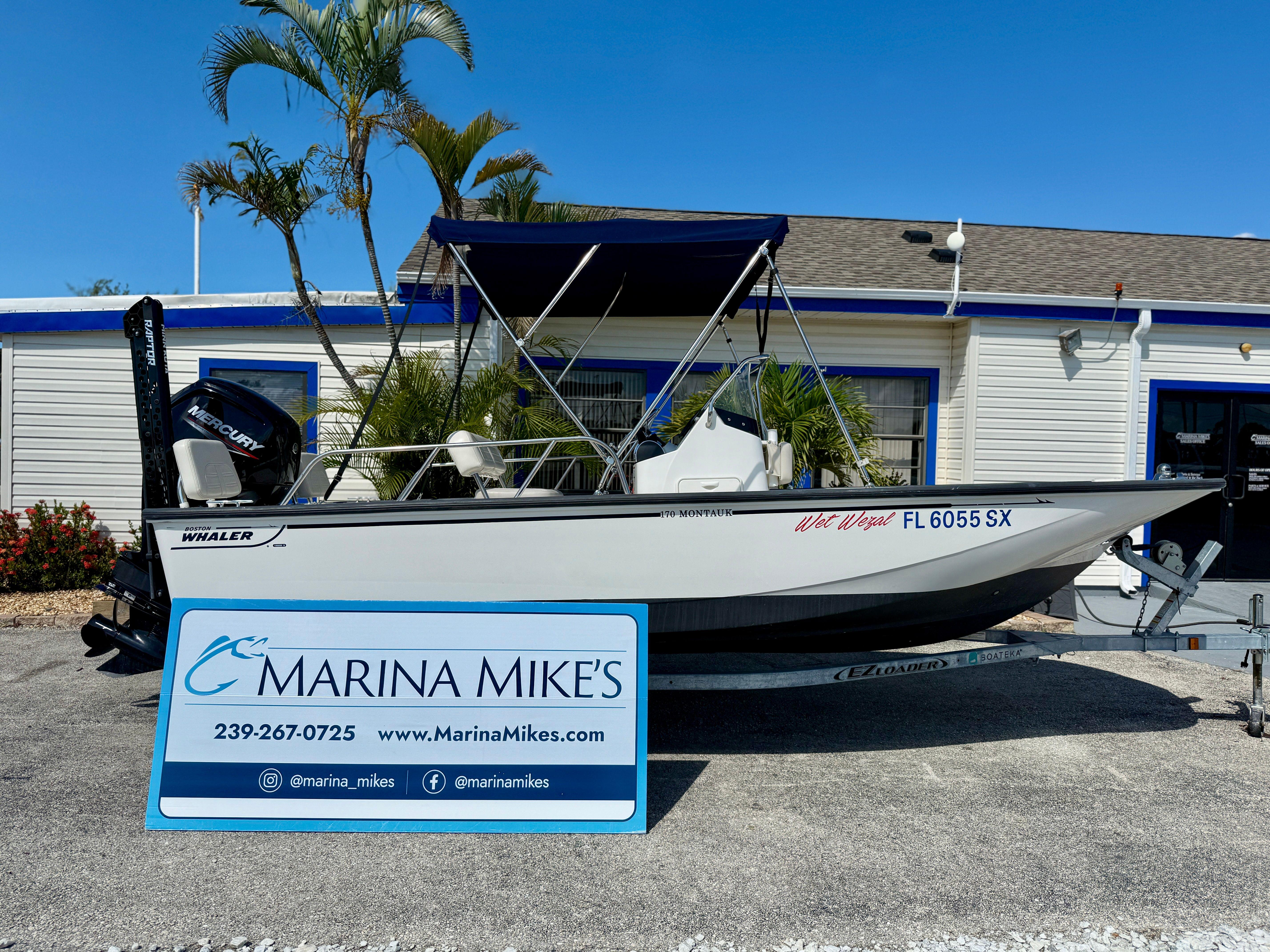 2021 Boston Whaler 170 Montauk