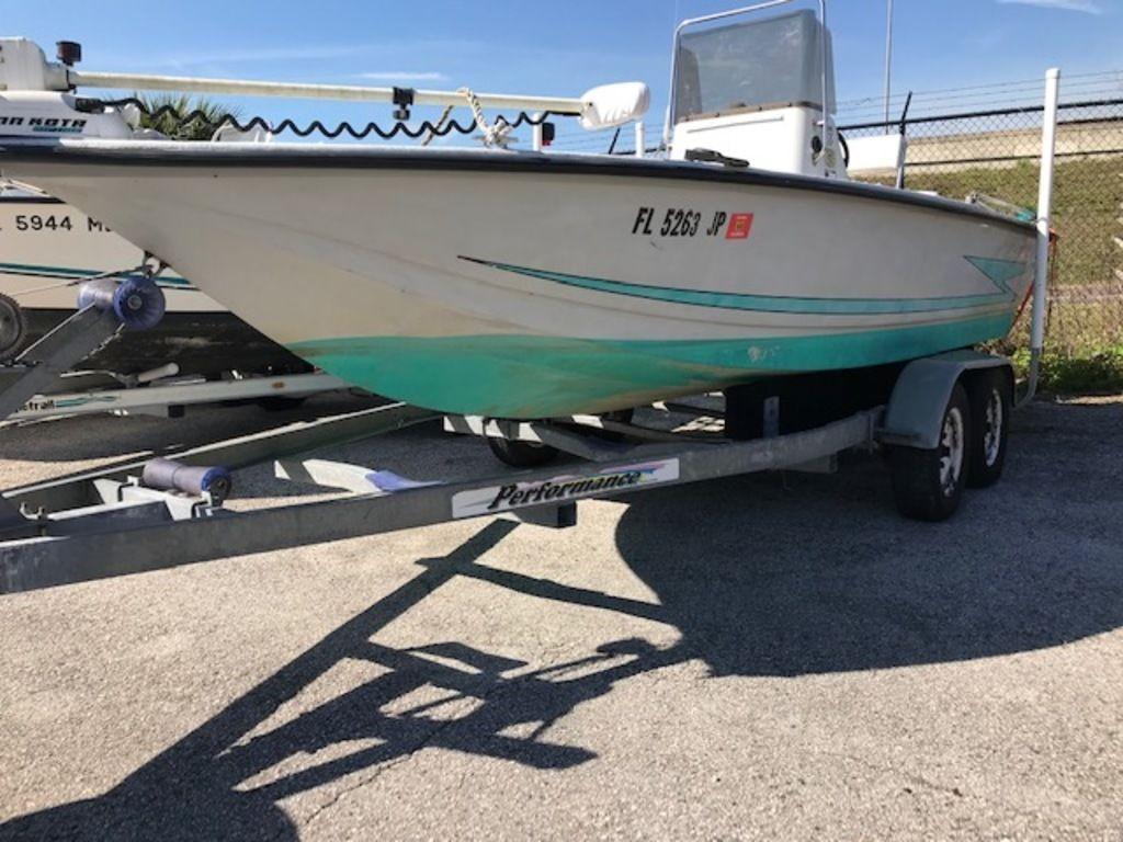 1996 HydraSports 21 Hydra Skiff, Wesley Chapel Florida