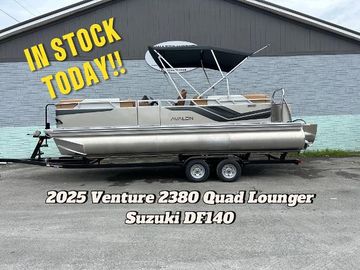 2025 Avalon 2380 Venture Quad Lounger