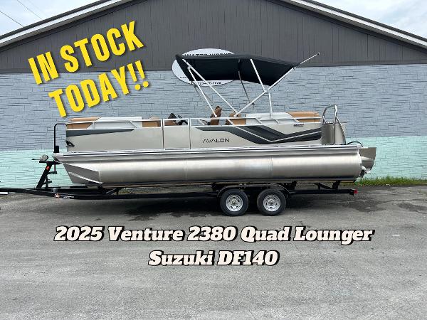 2025 Avalon 2380 Venture Quad Lounger