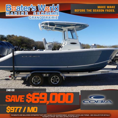 Cobia 240 Center Console