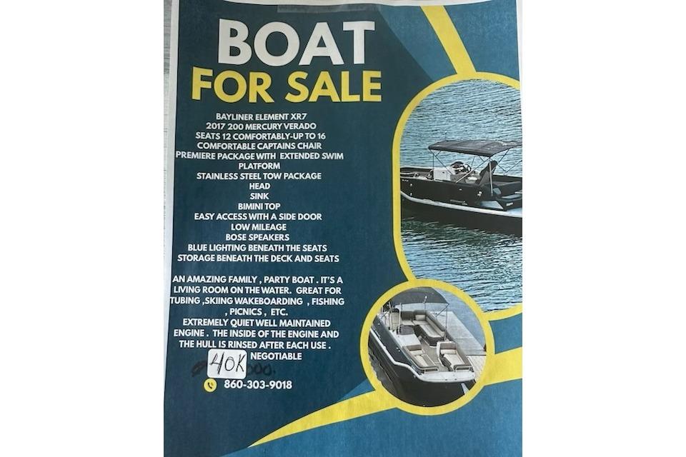 2017 Bayliner Element XR7