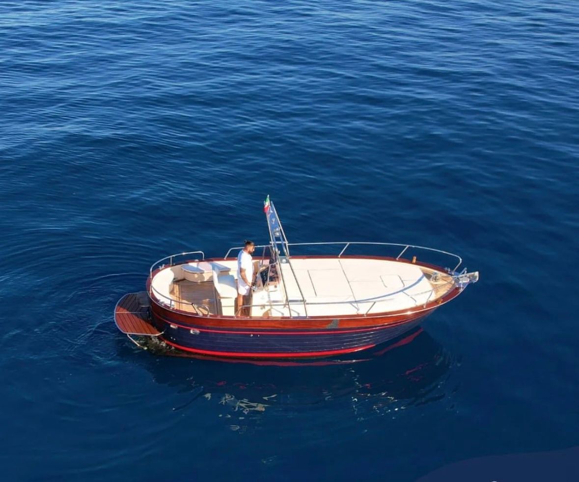 Apreamare Apreamare 75 open Apreamare 75 Open yacht from 2000 on calm blue sea, aerial view.