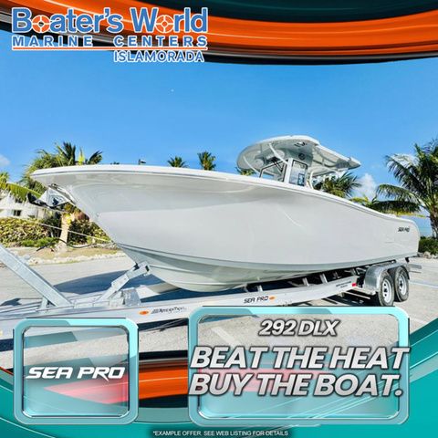 Sea Pro 292 DLX CENTER CONSOLE 292DLX 292CC 292 CC