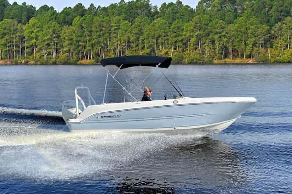 Used deck deals boat for sale