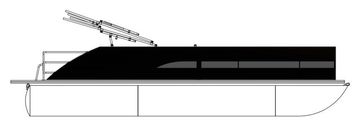 2026 Bentley Pontoons Legacy Quad Swing Back 223