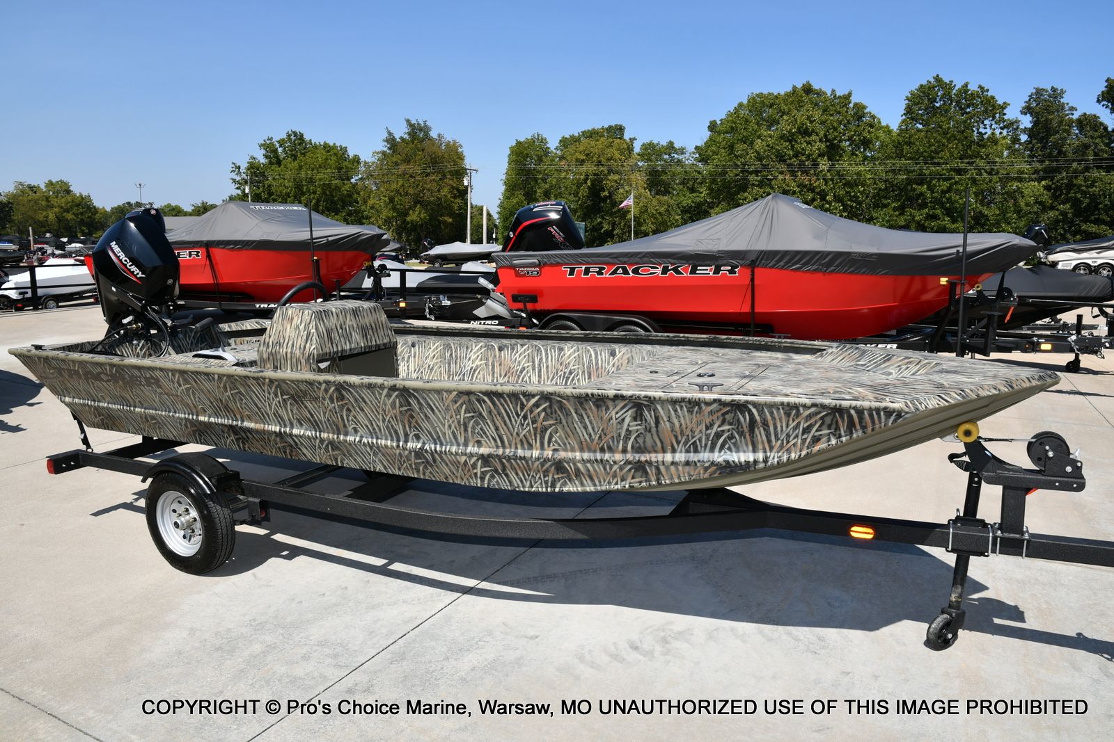 2026 Tracker Grizzly 1648 SC Jon w/25HP Mercury