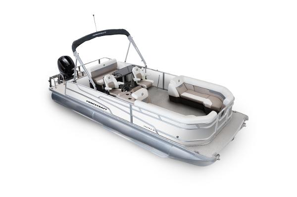 Princecraft Vectra 23 2025 Princecraft Vectra 23 pontoon boat with spacious seating and sleek design.