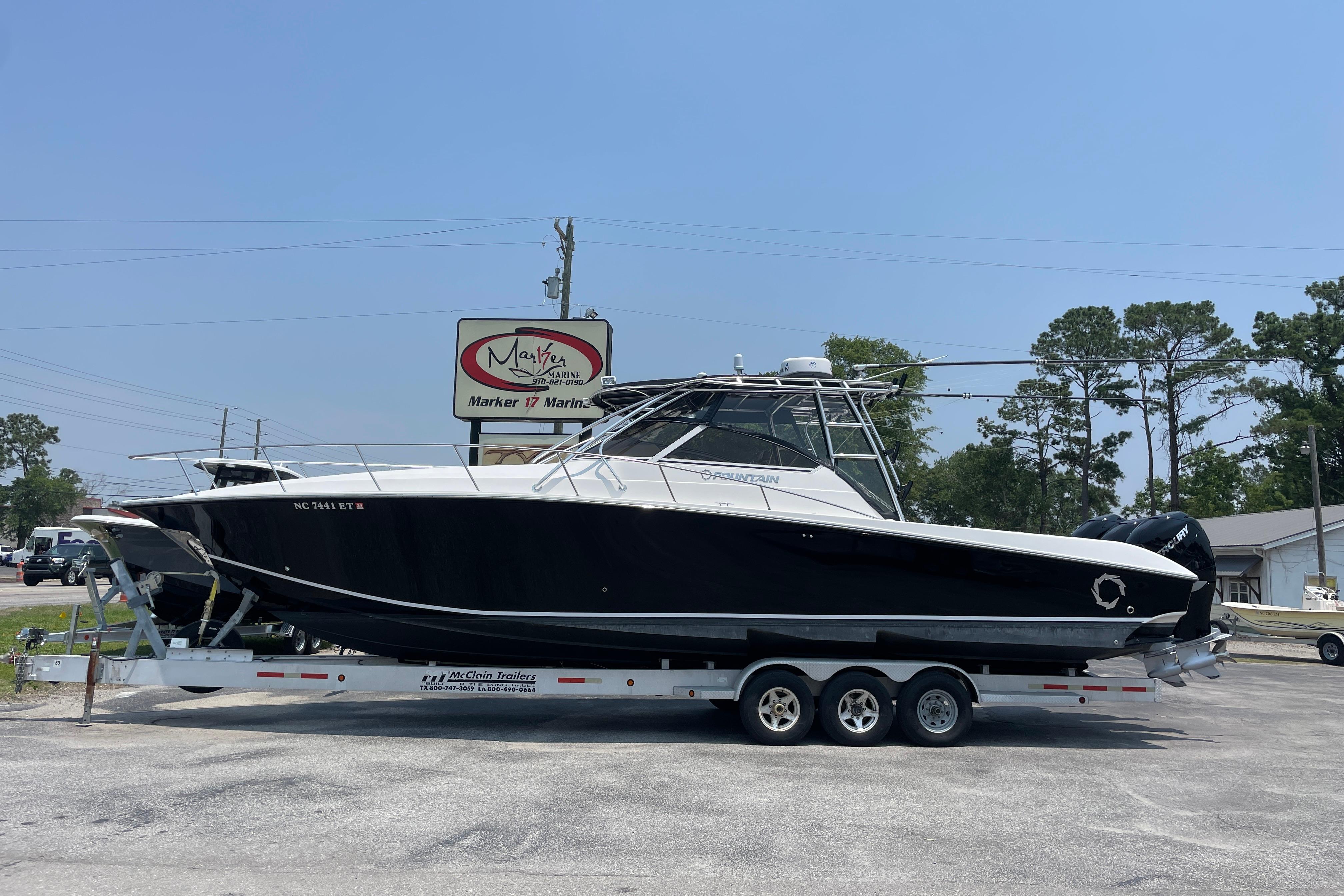 2007 Fountain 38 Sportfish Cruiser OB