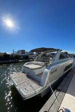 Jeanneau Leader 40 2018 Jeanneau Leader 40 yacht docked under a bright sunlit sky.