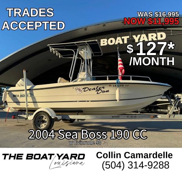 2004 Sea Boss 190 Center Console
