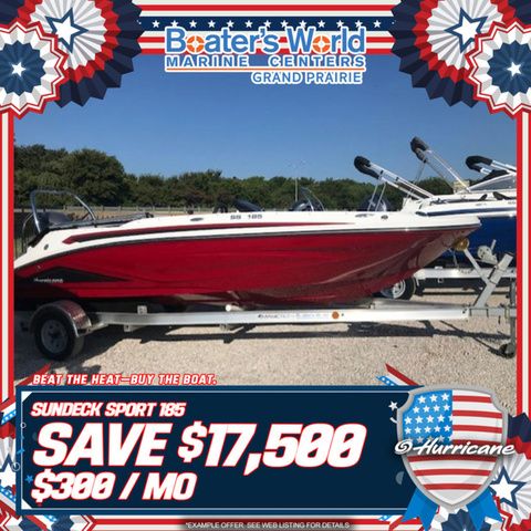 Hurricane SunDeck Sport 185 OB