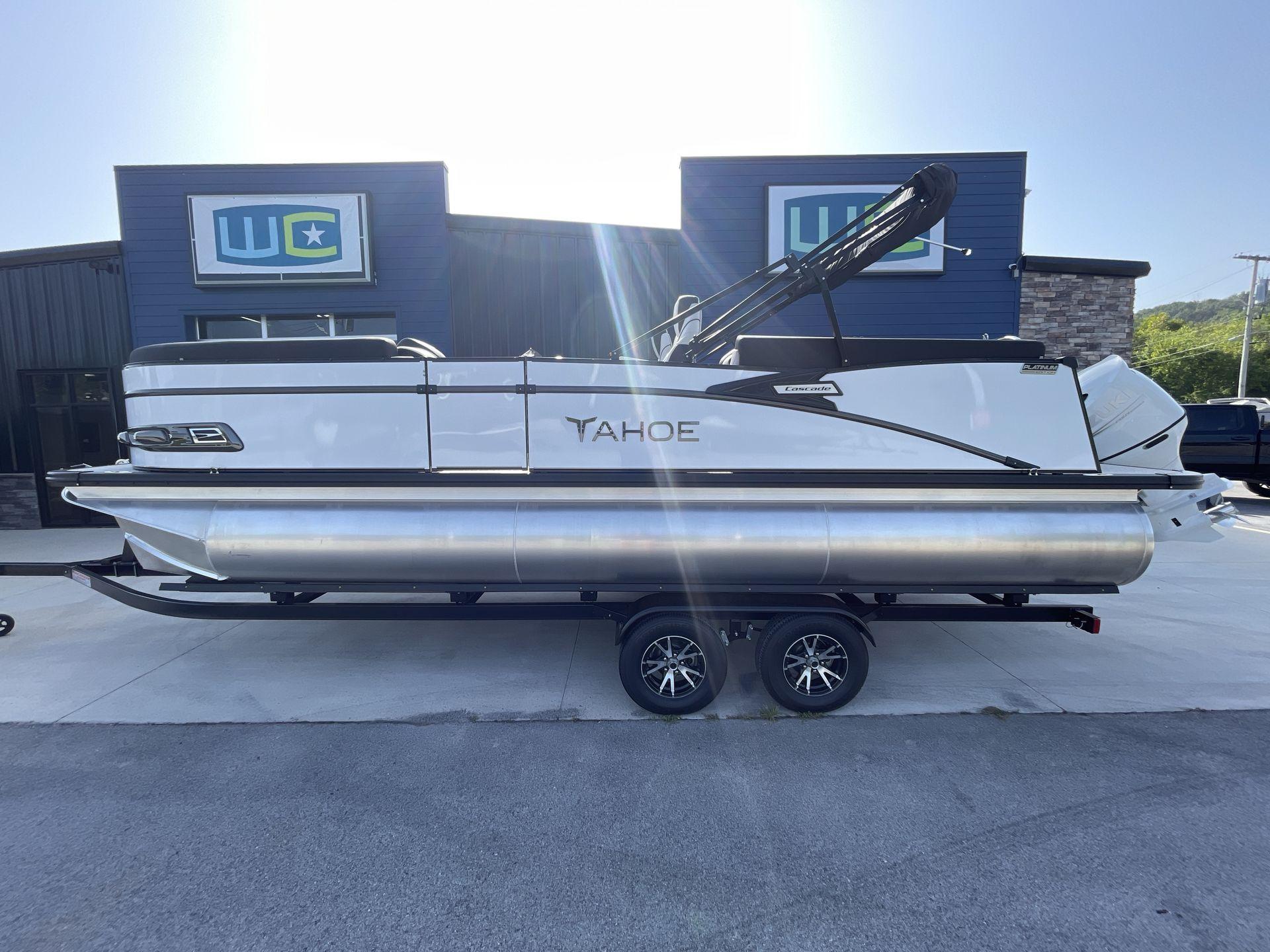 2024 Tahoe Pontoon 23 Cascade Versatile Rear Lounger
