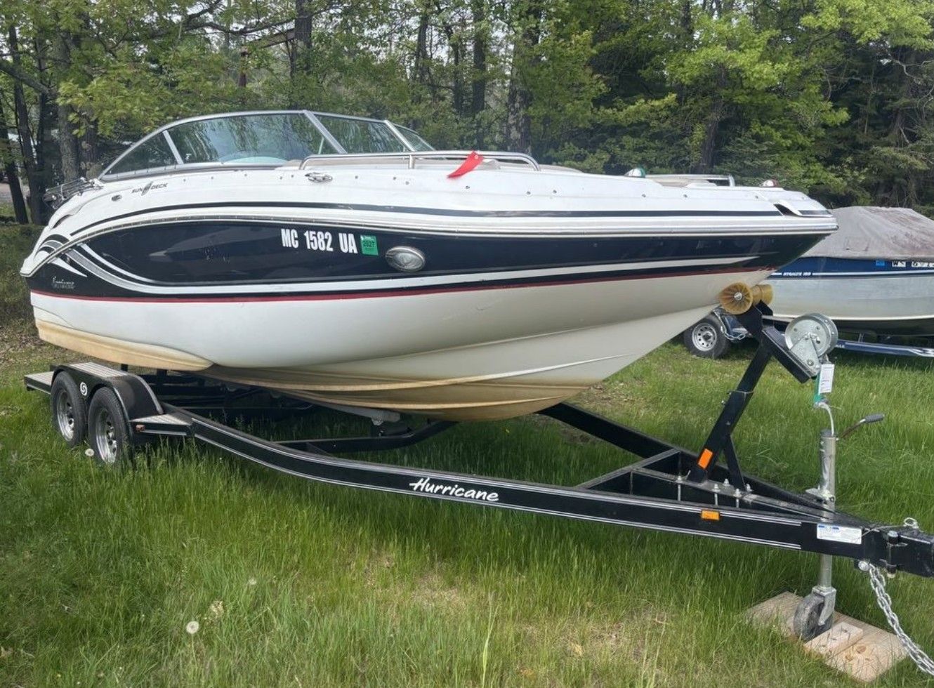 2015 Hurricane SunDeck 2200 DC IO