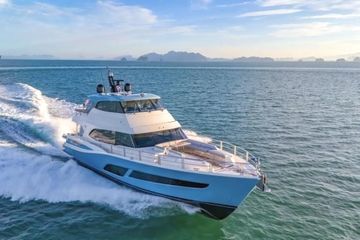 2022 Riviera 78 Motor Yacht Enclosed Bridge Deck