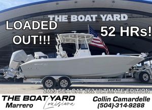 Sea Cat 262 Ultimate Edition 2023 Sea Cat 262 Ultimate Edition boat at The Boat Yard, Marrero, Louisiana.