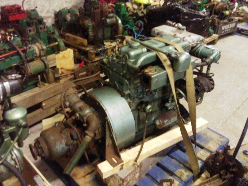 Perkins Perkins 4236 Marine Diesel Engine Breaking For Spares 1978 Perkins 4236 Marine Diesel Engine, breaking for spares, displayed on a pallet.