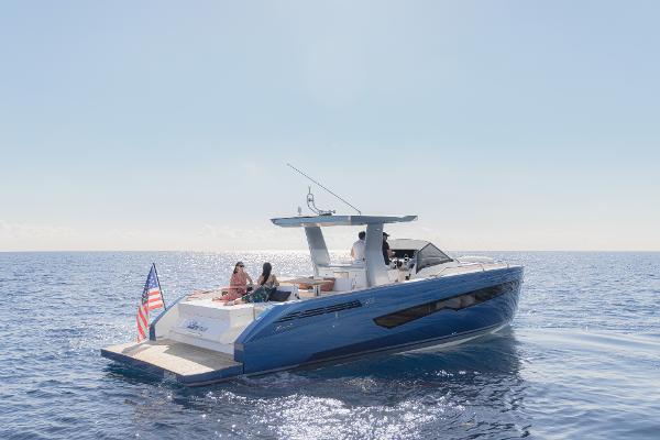 Fiart 43 Seawalker 2025 Fiart 43 Seawalker yacht cruising on open water.