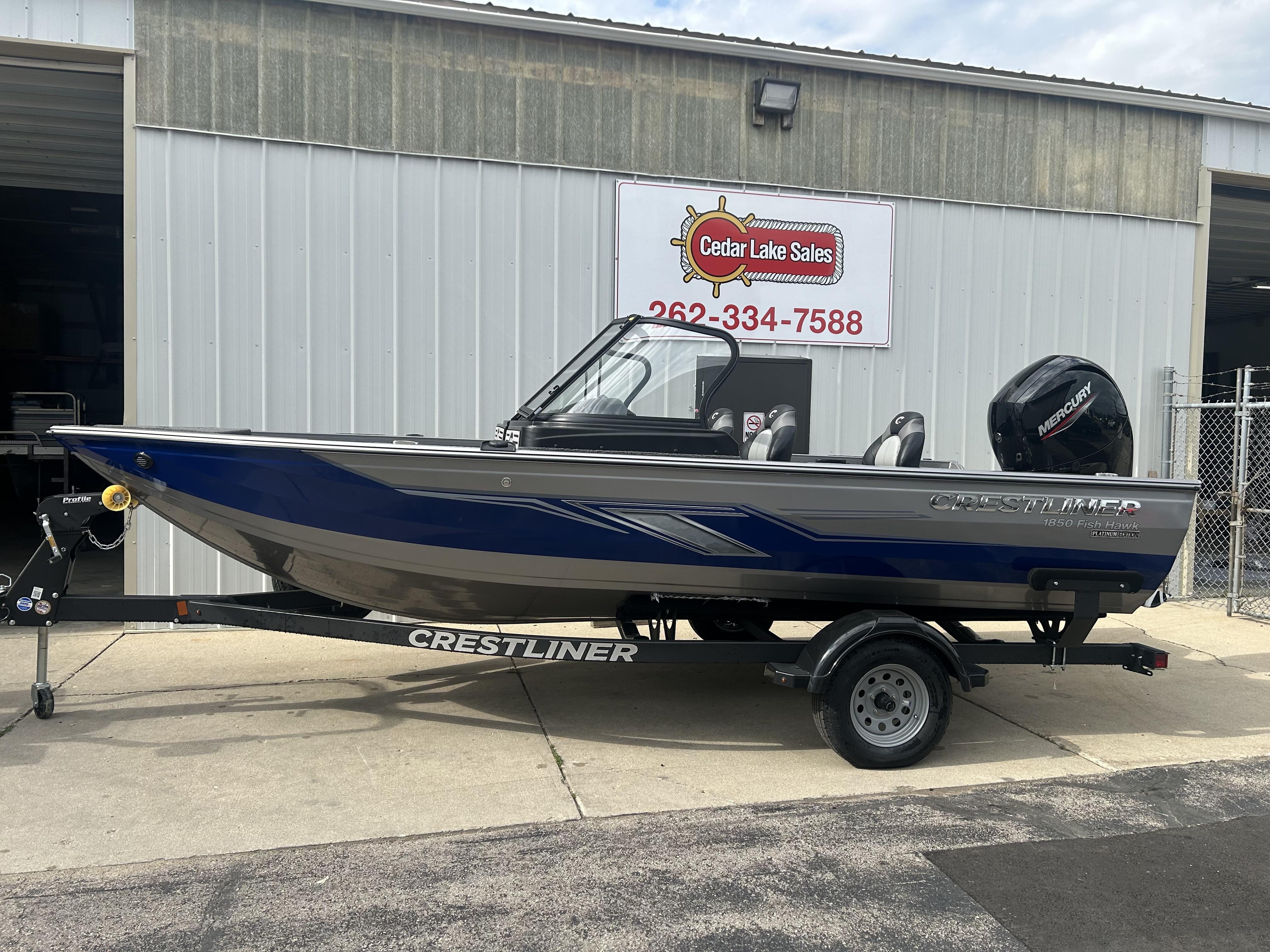 2024 Crestliner 1850 Fish Hawk WT JS, West Bend Wisconsin - boats.com