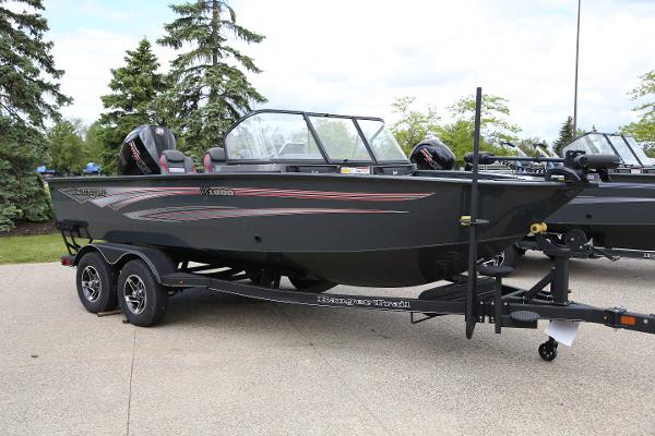 Ranger VX1888 WT 2024 Ranger VX1888 WT boat on trailer, parked outdoors.
