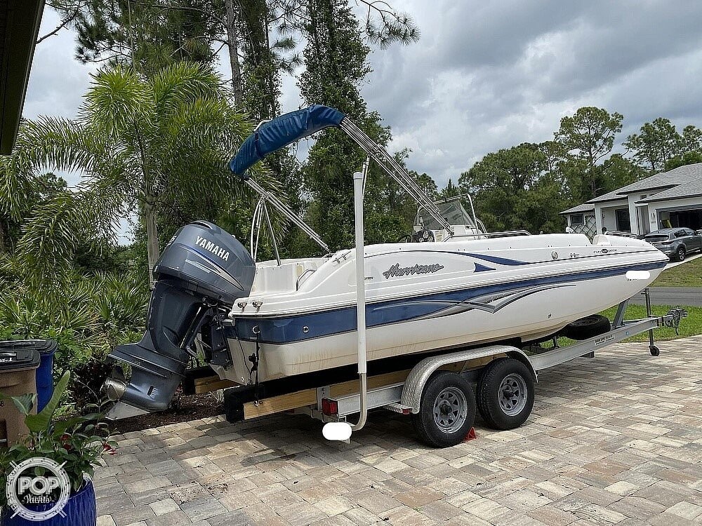 Used Hurricane deck boat for sale