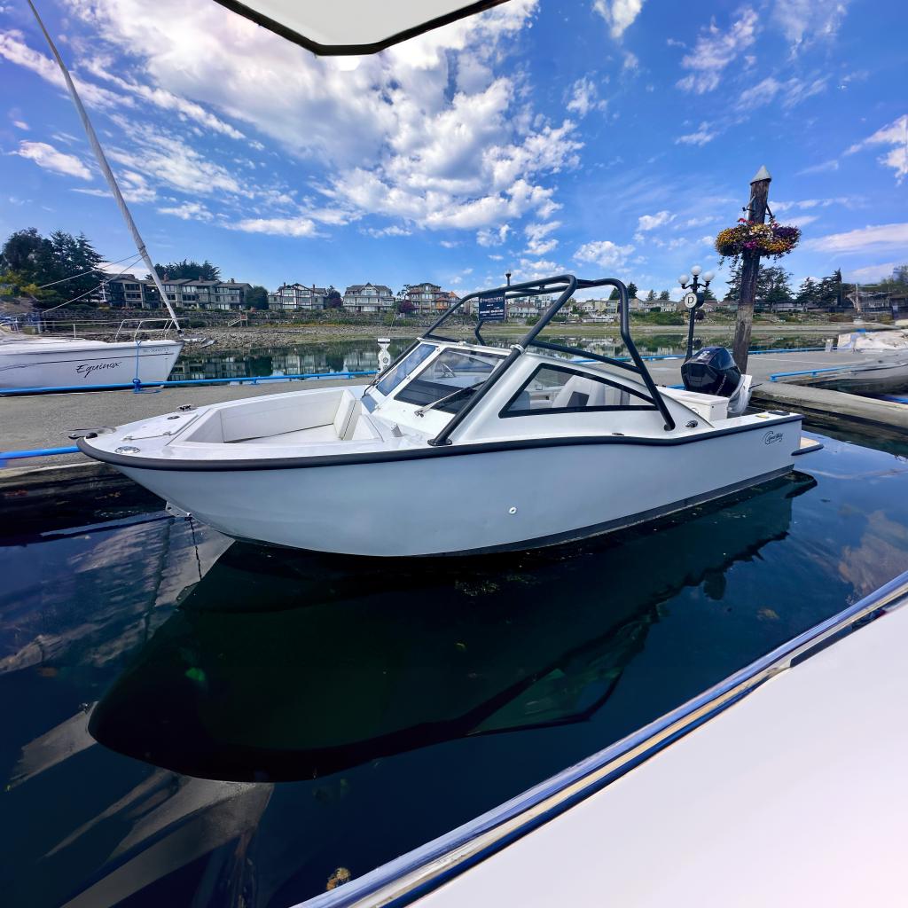 Liquid Metal Marine Custom Dual Console Outboard Port Profile