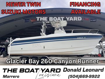 1997 Glacier Bay 260 Canyon Runner