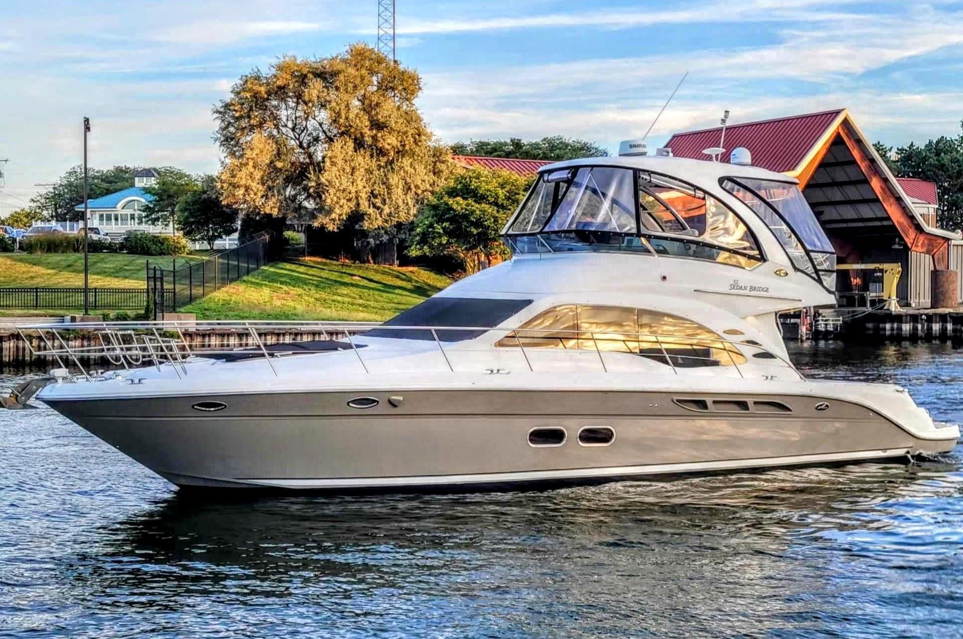 Sea Ray 52 Sedan Bridge Profile