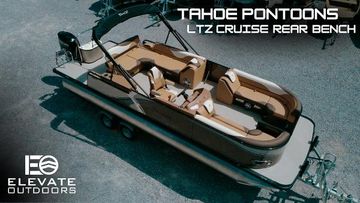 2025 Tahoe Pontoon LTZ Cruise Rear Bench