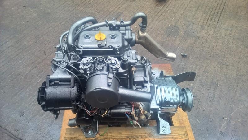 1979 Yanmar 2QM15 Marine Diesel Engine Breaking For Spares 2QM15