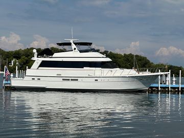 1993 Hatteras 67 Extended Deckhouse