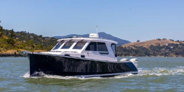 True North 34 Outboard Express All the rest of the pics are sisterships with a blue hull