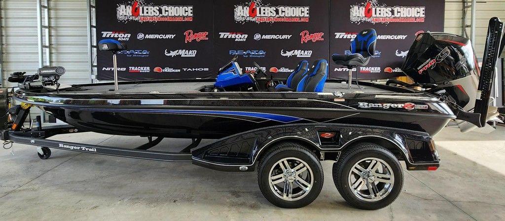 Ranger Z520R Ranger Cup Equipped 2024 Ranger Z520R Ranger Cup Equipped boat on display at Anglers Choice event.