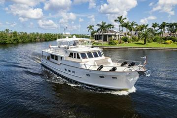 2001 Grand Alaskan 64 pilot house