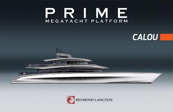 Prime Megayacht Platform CALOU Prime Megayacht Platform CALOU 2026, sleek design by Reymond Langton.