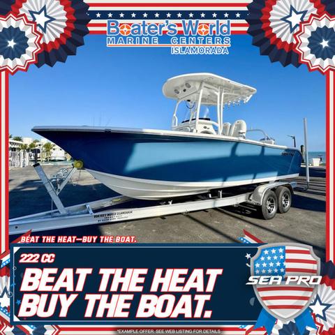 2025 Sea Pro 222 Center Console 222CC 222 CC