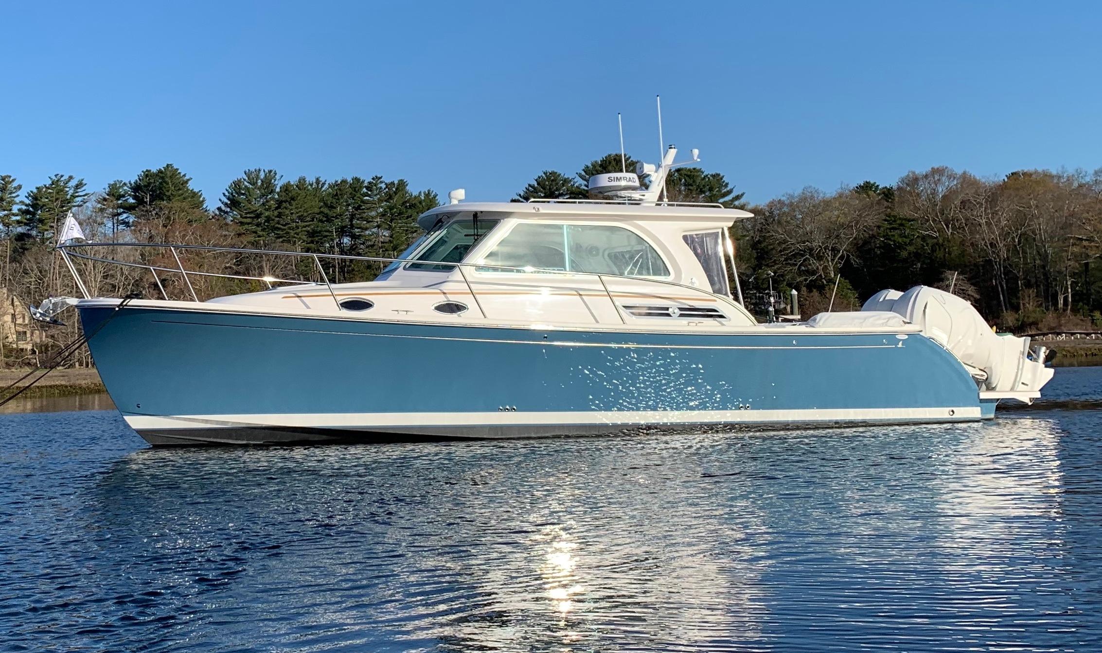 Back Cove 34O At Mooring