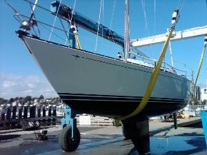 C&C 37 Topsides and keel