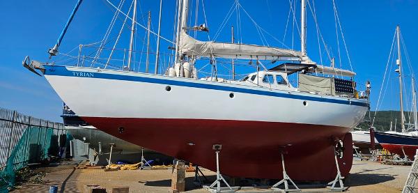 1998 Alan Pape Saga 45 Custom Steel Ketch