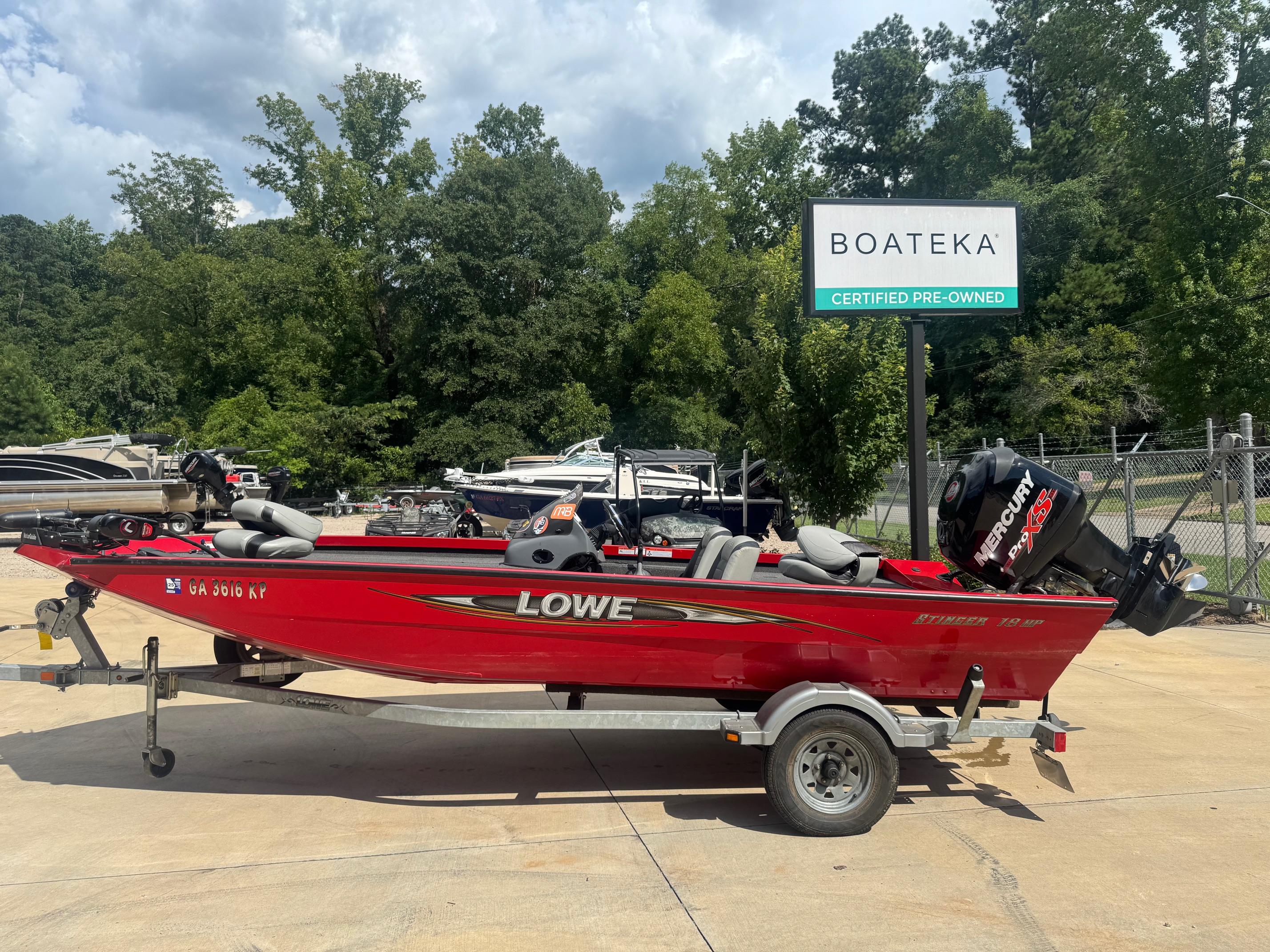 2014 Lowe Stinger 18 HP
