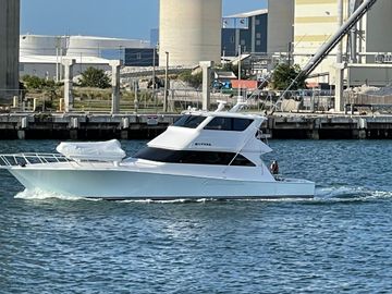 2003 Viking 65 Enclosed Bridge Convertible