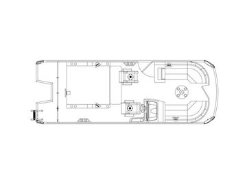 2026 VIAGGIO by Misty Harbor X22S Tri-Toon (27" Tubes)