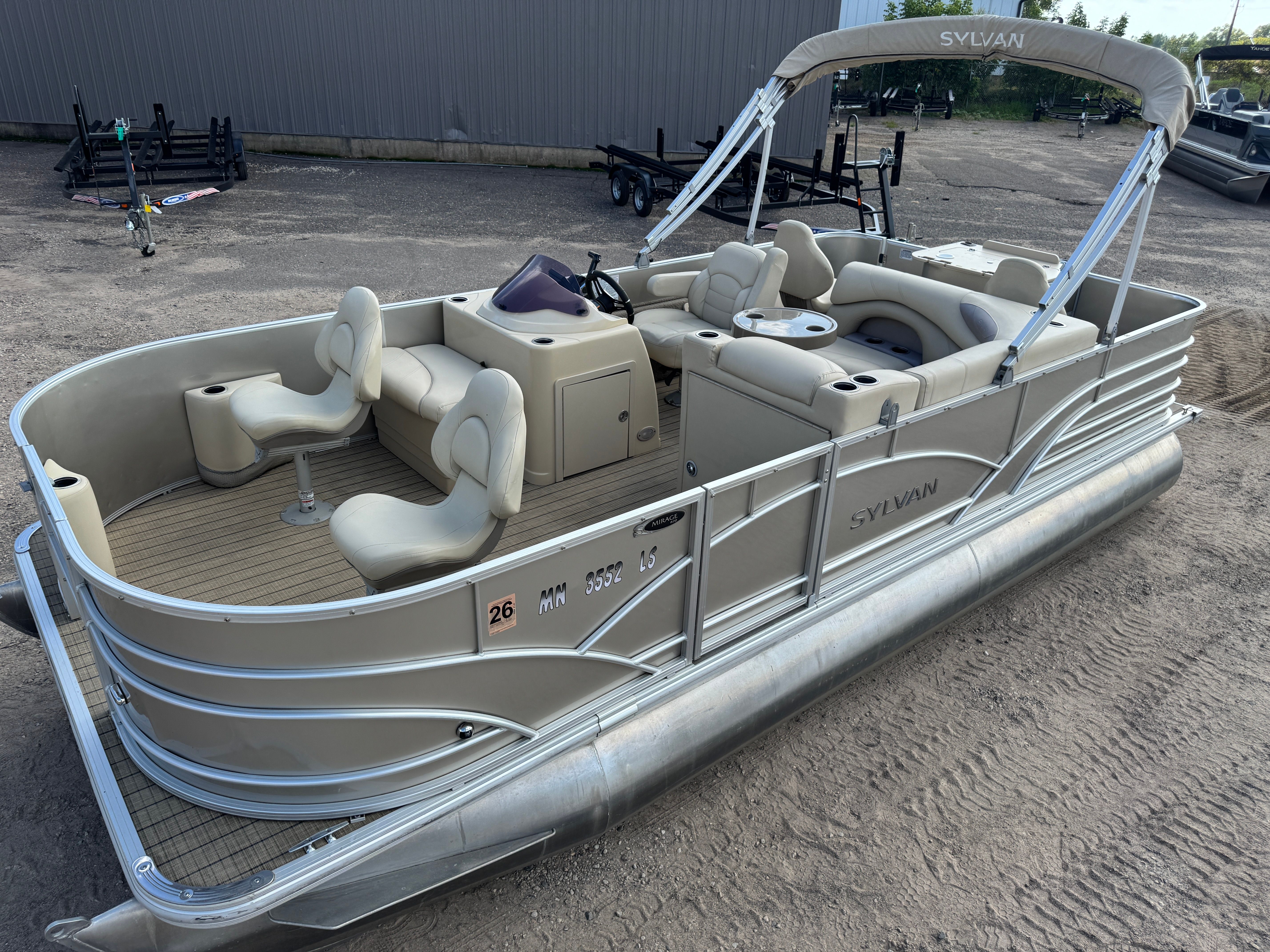 2018 Sylvan Mirage 820 4-PT Pontoon