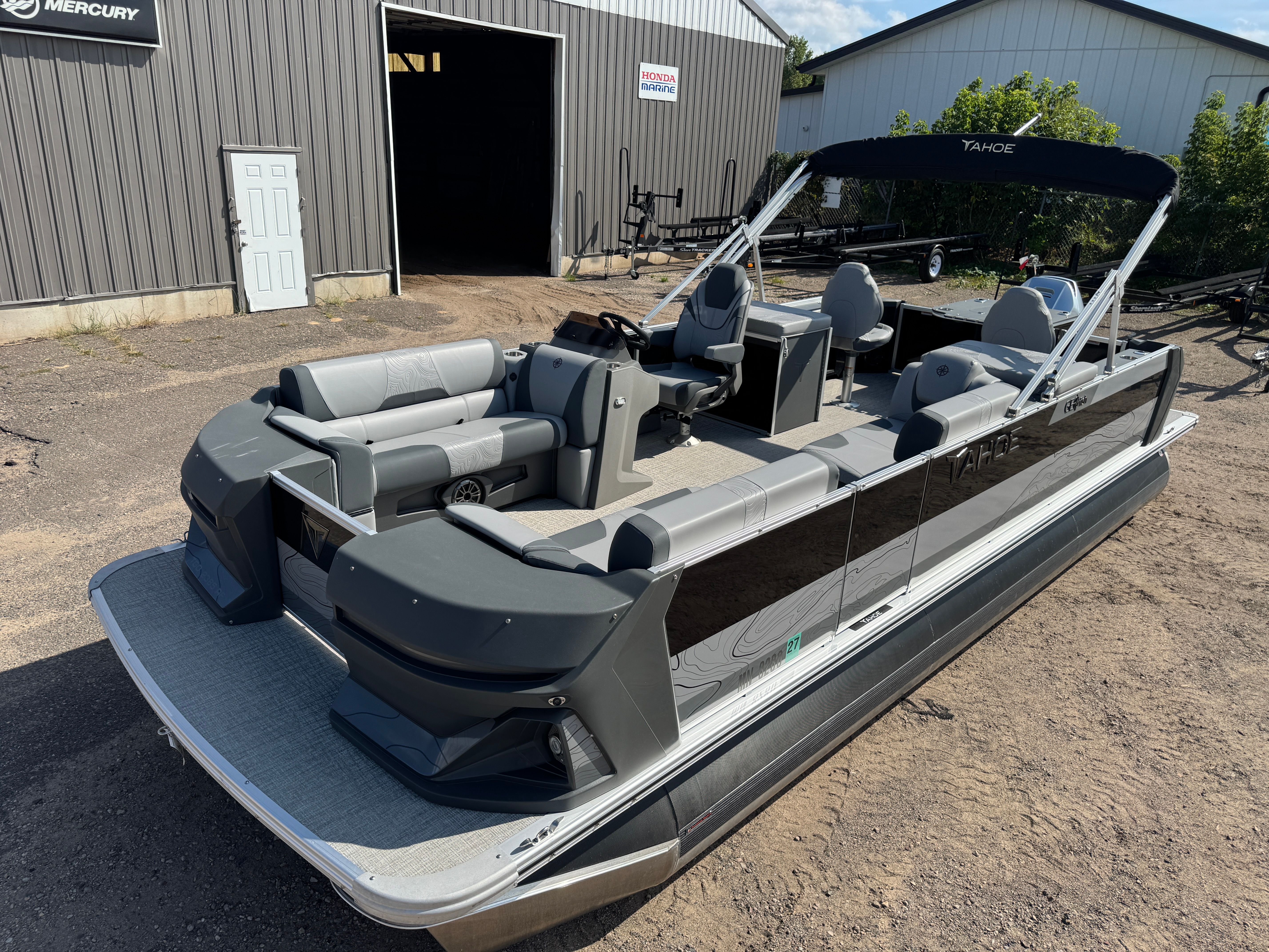 2025 Tahoe Geofish 2385 Rear Fish & Honda 4-Stroke EFI