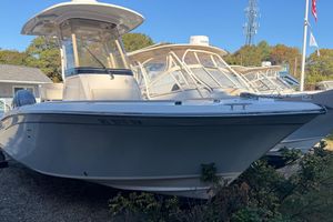Grady-White Fisherman 257 2022 Grady-White Fisherman 257 boat displayed outdoors, surrounded by other boats.