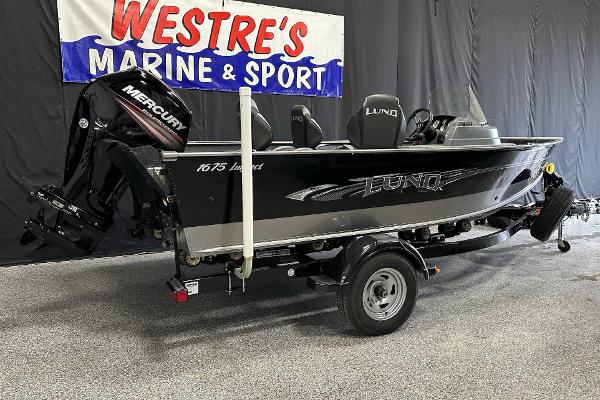 Lund 1675 Impact SS 2017 Lund 1675 Impact SS boat with Mercury engine at Westre's Marine & Sport.