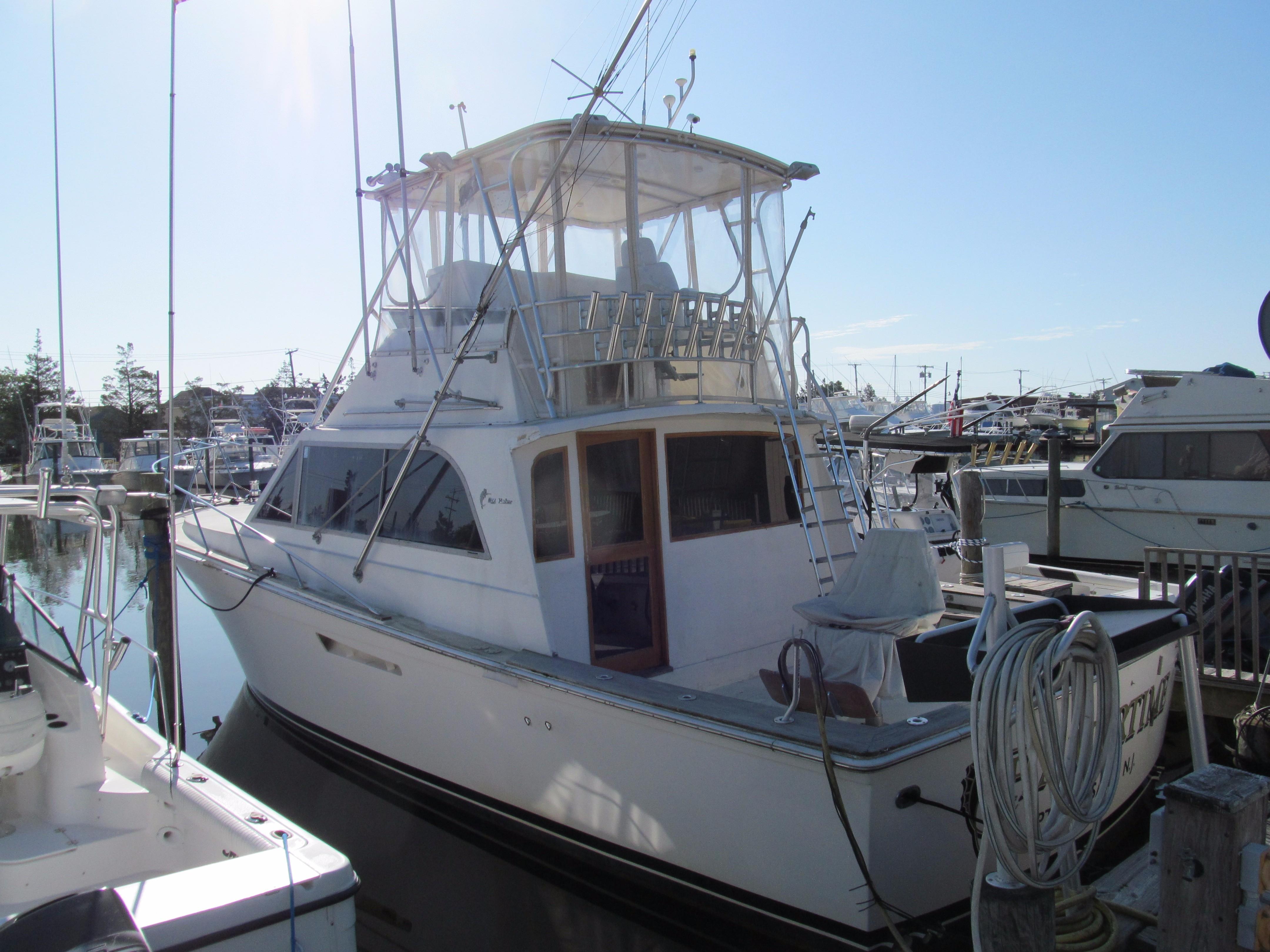 1984 Egg Harbor 41 Convertible, Brick New Jersey
